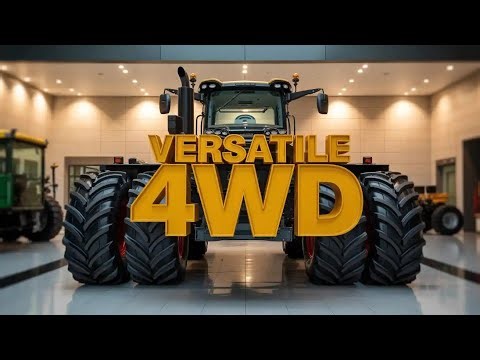 King of 4WD Tractors – Versatile in Custom Yellow Glory” (@AUTOMVP7⁩ )