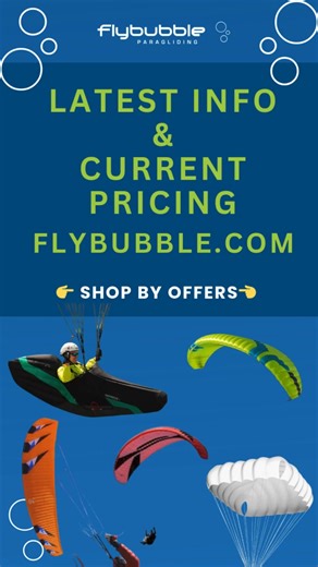 🔥Special Deals at Flybubble! 🪂 👉 https://flybubble.com/offers Take advantage of seasonal savings on top-quality free-flight gear from the brands you know and trust. With more stock than anyone else and great deals across all categories, now’s the perfect time to gear up for less. ✅Don’t miss our latest special offers on wings, harnesses, reserves, helmets, and much more, all at unbeatable prices. 💨 Stock is limited and deals won’t last long, so grab your gear before someone else does! | Flyb