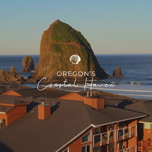 Escape to a coastal haven at Hallmark Resort Cannon Beach, where relaxation meets breathtaking panoramic vistas of the Pacific. | Hallmark Resort & Spa Cannon Beach