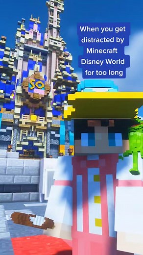 Playing Minecraft Disney World at Mcparks for 27 Hours