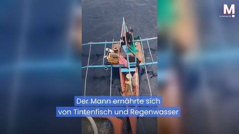 Motor explodiert: Fischer treibt auf Boot acht Tage lang im Meer