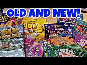 Pa Lottery New VS Old scratch off tickets!