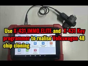 LAUNCH X431 IMMO ELITE + Key Programmer clone Volkswagen POLO 48 chip