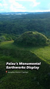 CRRF’s journey into the archaeology of Palau, guided by archaeologist Dr. Jolie Liston, has culminated in a new display at the Aimeliik Visitor Center celebrating Palau’s Monumental Earthworks 🗿⛰️ CRRF supported the project with drone-based LiDAR imaging of the Aimeliik terraces existing beneath the jungle canopy, a 3D model of the 3,000 sq ft area, and display design. This work was made possible through a grant to Dr. Liston and Coral Reef Research Foundation from the U.S. Embassy in Palau via