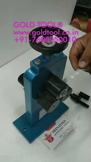 GOLD TOOL® BANGLE & RING BANDING MACHINE - SRINATHJI JEWELLERY TOOLS