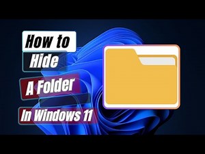 How to Hide A Folder In Windows 11 [Easy Steps]