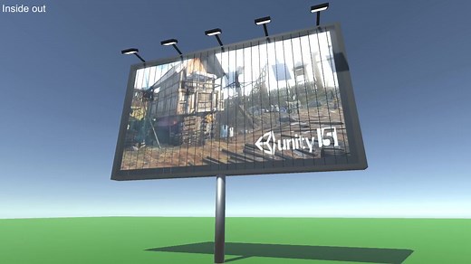 unity旋转广告牌~Rotating billboard