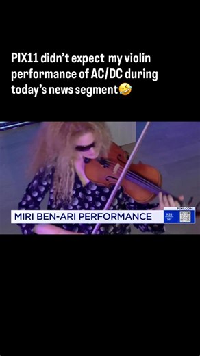 AC/DC on the violin! #acdc #violin #thunderstruck#miribenari | Miri Ben-Ari