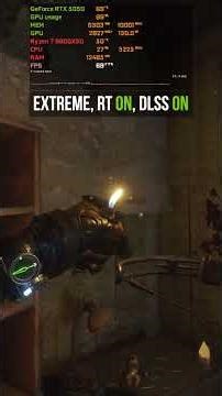 Metro Exodus Enhanced Edition | RTX 5050 | 1080p, Extreme, RT ON, DLSS ON