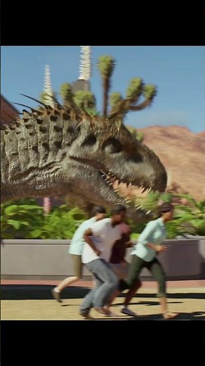 Indominus Rex eating #jurassicworld #gaming