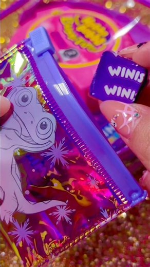 ❄️🍬Packing Mini FROZEN Backpack with Candies!🎒💗💜Satisfying ASMR Video #shorts #asmr #satisfying