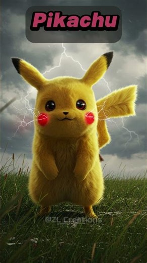 Realistic Evolution: Pikacu!