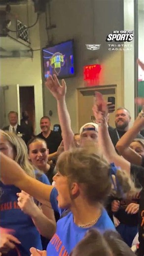 Taylor Swift celebrating Knicks NBA Finals Game 4 win! 🥹🏀 #shorts