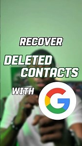 How To Recover Any Deleted Contact From Your Device in Seconds! #pc #pctips #contact #techtips
