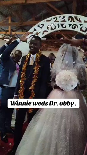 Winnie Weds Dr. Obby: A Beautiful Rainy Wedding