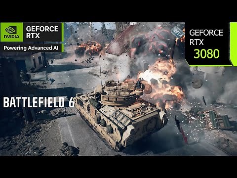 Battlefield 6 | RTX 3080 4K, 1440p, 1080p DLSS 4/FSR 3.1 FG | i7 14700F | PC Performance