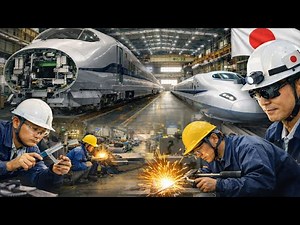 Inside Japan’s Bullet Train Factory – The Insanely Precise Process You’ve Never Seen