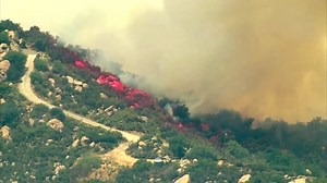 UPDATE: The #SkylineFire has grown to 100 acres, Cal Fire said. Evacuation orders have expanded to the area along Skyline Truck Trail from the 15000 block to Twisted Oak Road, as well as the area on Wisecarver Truck Trail. http://on.nbc7.com/eAqv96C | NBC 7 San Diego