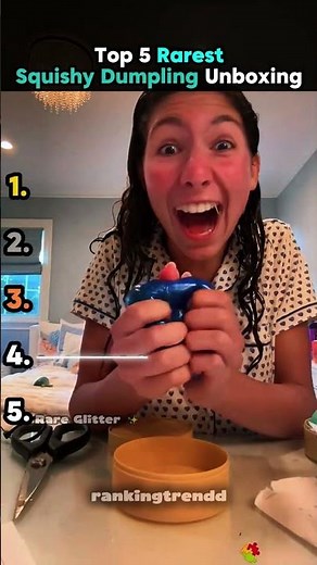 Top 5 Rare Squishy Dumpling Pulls! 🤯 #shorts #squishy #unboxing #viral