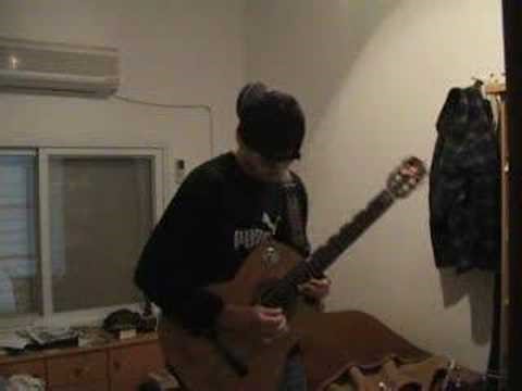 super mario theme on guitar (inspired by the crazy japanese)