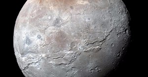 Pluto's moon Charon captured in stunning detail