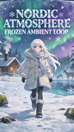 Nordic Atmosphere ❄️ Frozen Ambient Loop for Calm, Focus & Relaxation