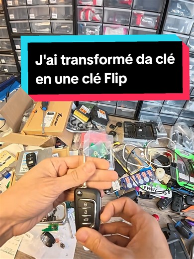 J'ai transformé sa clé basique en clé flip #Hyundai #Kia #flipkey #carkeys #514cleauto