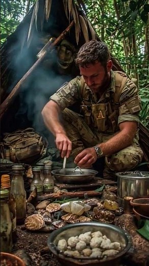 Indian Army Soldiers Cooking in Jungle | Real Army Life | Survival Cooking Footage #armyforce