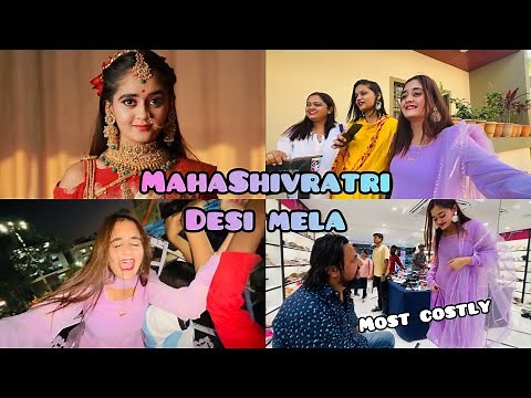 WOW! MahaShivratri Ka Desi Mela Celebration 🎁Bindass Kavya Got lifes Most Expensive Sandals Gift