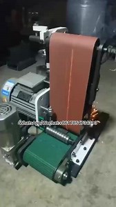 72K views · 357 reactions | Small surface polishing machine, metal steel plate oxide layer grinding machine | liuerin | Facebook