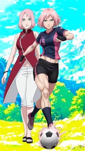 Naruto characters x Blue lock cosplay jersey #onepiece #animeedit #anime