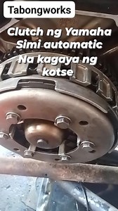 #Clutch ng #Yamaha Simi #automatic,n prang #kotse ang #design | tabongworks