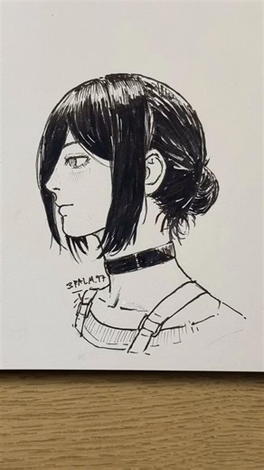 วาดรูป drawing routine manga Style time lapse #mangaart #วาดรูป #Art #Drawing