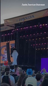 7.7K views · 75 reactions | He did it again! Jared Leto jumps from the top of the Honda stage again Saturday at the beginning of his band's Austin City Limits Music Festival (ACL) set. Read more: https://tinyurl.com/34net5tf | Austin360 | Facebook