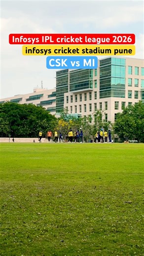 Infosys campus, infosys cricket league, Infosys news , Infosys ecc , #infosysnews #it #viral