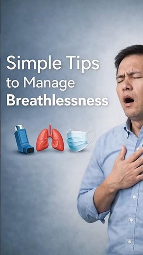 Simple Tips to Manage Breathlessness | #Breathlessness #breathefree