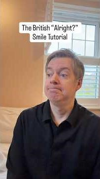 British ‘Alright?’ Face Tutorial.
