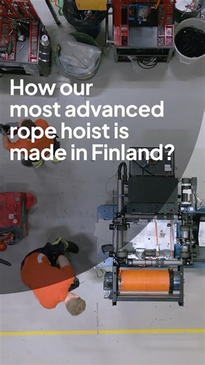 Konecranes S-series - How our most advanced rope hoist is made: teaser