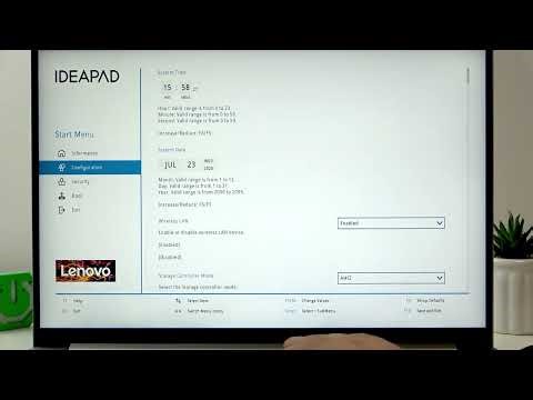 LENOVO IdeaPad Slim 5 – 如何更改 UMA 帧缓冲区大小