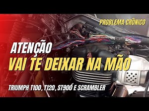 (WARNING) WILL LET YOU DOWN - CHRONIC ELECTRICAL PROBLEM IN TRIUMPH BONNEVILLE T100, T120, ST900