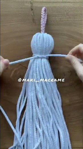 Macrame Tassel DIY 🌸.