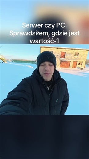 Serwer czy PC: Gdzie znajduje się wartość -1?