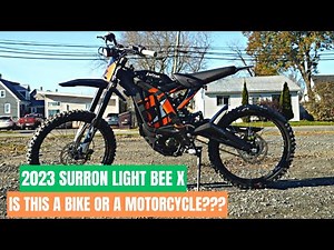 2023 Surron Light Bee X A Top Speed Of Only 16 Miles An Hour To Keep Them Road Legal In Some States