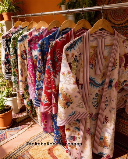 100% Cotton Kimono Robes Floral Summer Women Blockprint Robes Bridesmaid Gifts for Her Loungwear Beachwear Wedding Maternity Gown Dresses - Etsy