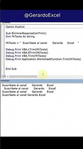 🧠 The TRIM trick every Excel user should know #excel #vba #trim