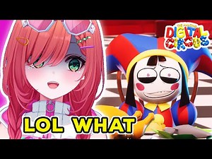 LIVING IN A NIGHTMARE?! 😭 Spy VTuber Reacts to THE AMAZING DIGITAL CIRCUS (PILOT)