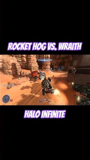 "Rocket Hog 🚀 vs. Wraith 🟣" | #shorts #haloinfinitemultiplayer #halopc #gaming