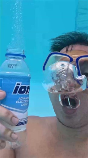Burp Ion Plus vs RC Cola Underwater