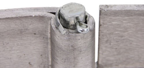 Butt Hinge w/ Removable Pin - 5" Long x 4-7/8" Wide - 1/2" Pin Diameter - Aluminum Polar Hardware Tr