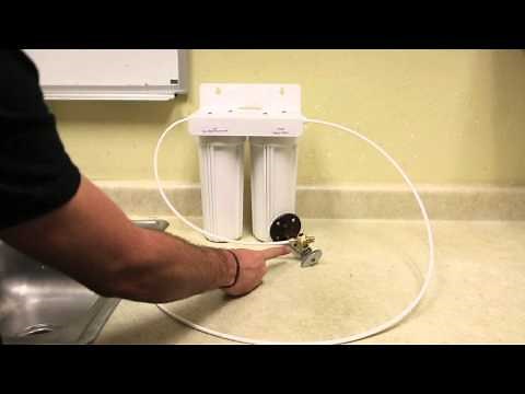 Life Ionizer Cold Water Connect Counter Top Conversion Kit Installation